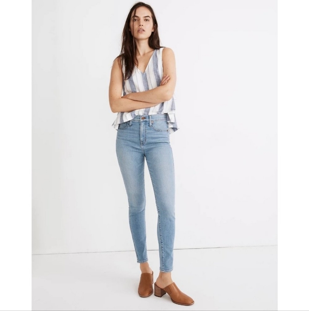 Madewell 10" High Rise Skinny Jeans size 32
